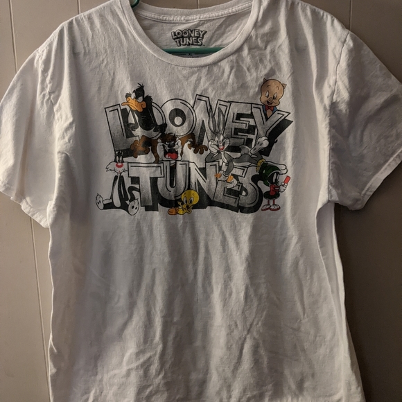 Camiseta Looney Tunes Para Hombre - Diseño Clásico Con Bugs Bunny Y Personajes